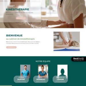 Modèle Kinésithérapeute n°2